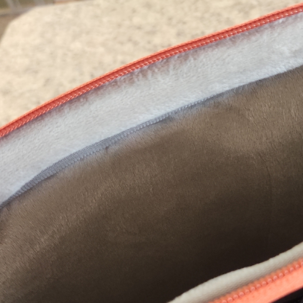 Gray and Orange Laptop Case/Sleeve - Picture 4 of 6